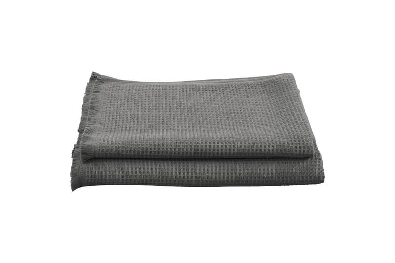 Badlakan Haze Frotté 90 x 150 cm - Grå - Textilier & mattor - Badrumstextilier - Badlakan & badhandduk