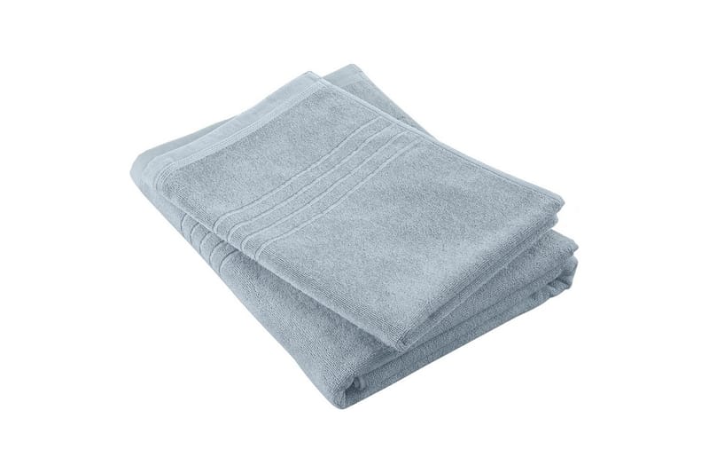 Badlakan Helle Frotté 90 x 150 cm - Blå - Textilier & mattor - Badrumstextilier - Badlakan & badhandduk