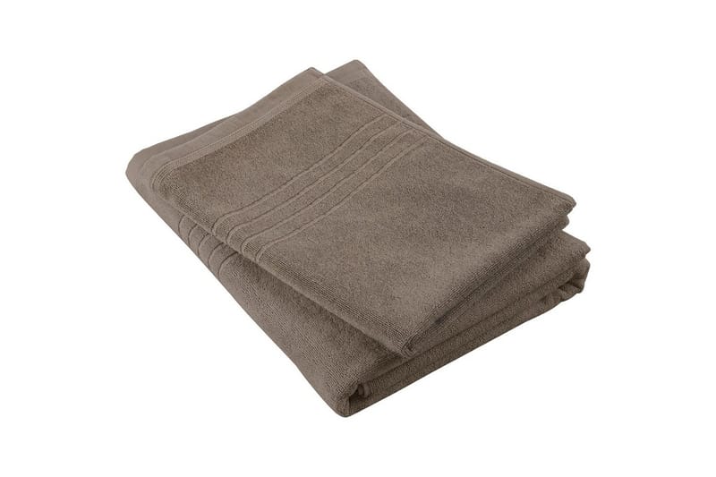 Badlakan Helle Frotté 90 x 150 cm - Brun - Textilier & mattor - Badrumstextilier - Badlakan & badhandduk