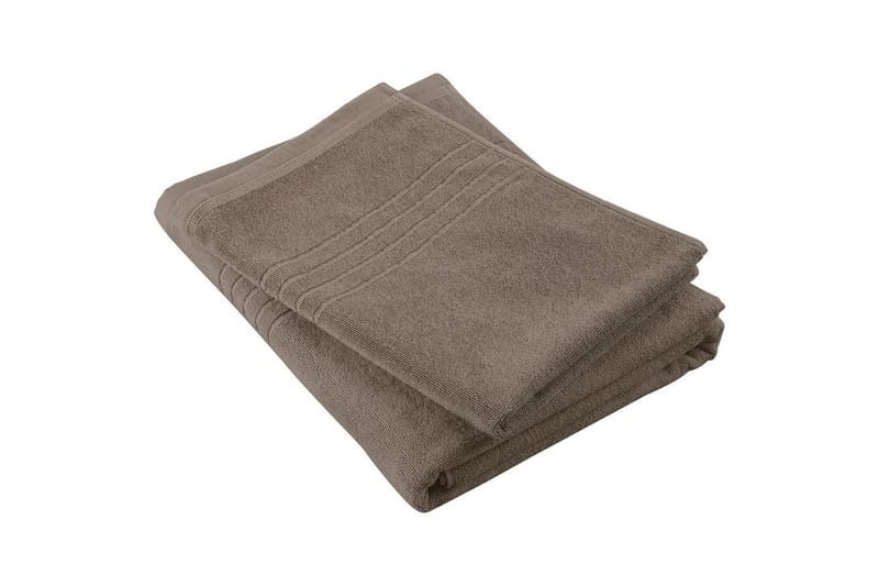 Badlakan Helle Frotté 90 x 150 cm - Brun - Textilier & mattor - Badrumstextilier - Badlakan & badhandduk