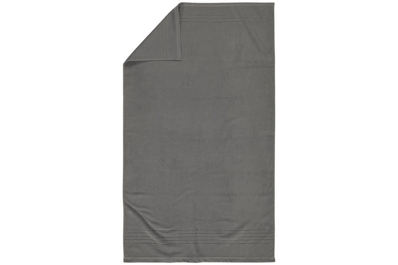 Badlakan Helle Frotté 90 x 150 cm - Grå - Textilier & mattor - Badrumstextilier - Badlakan & badhandduk