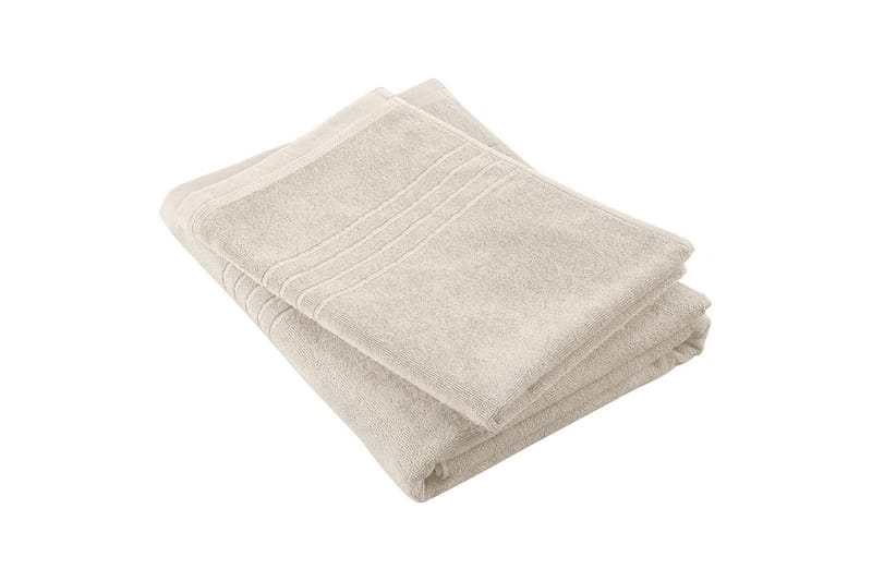 Badlakan Helle Frotté 90 x 150 cm - Sand - Textilier & mattor - Badrumstextilier - Badlakan & badhandduk