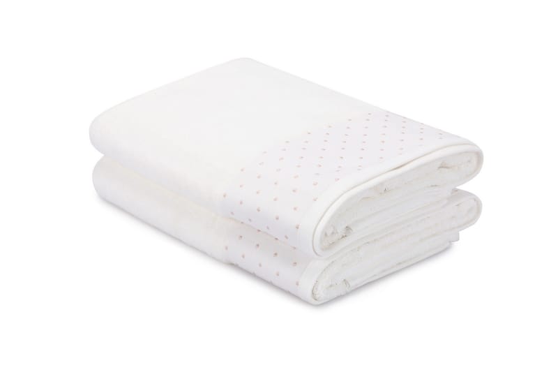 CREDITON Badhandduk 2-pack Beige/Kräm - Textilier & mattor - Badrumstextilier - Badlakan & badhandduk