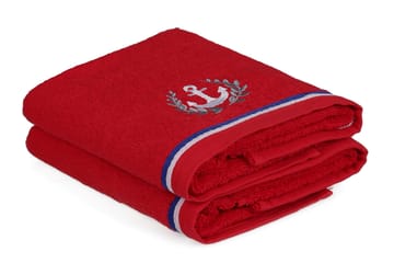 DENBIGH Handduk 2-pack Röd