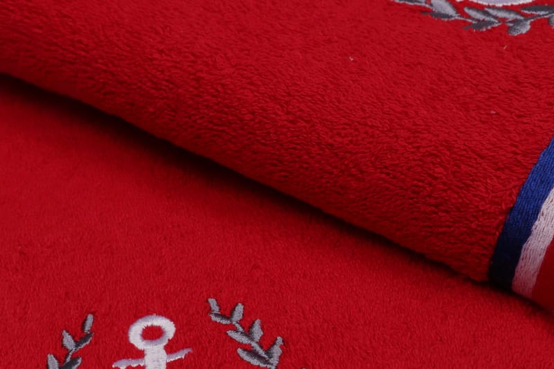 DENBIGH Handduk 2-pack Röd - Handduk - Badrumstextilier