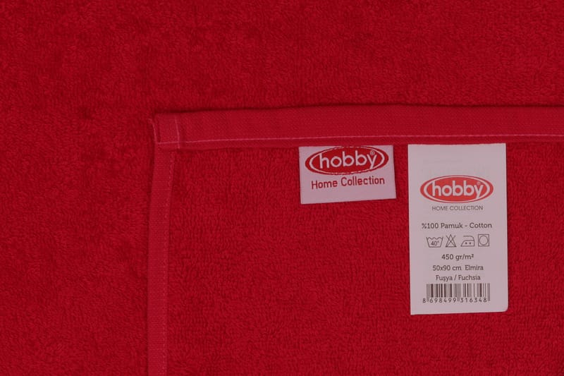 DENBIGH Handduk 2-pack Röd - Textilier & mattor - Badrumstextilier - Handduk