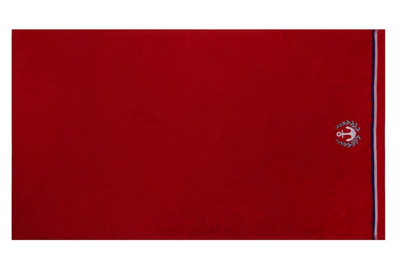 DENBIGH Handduk 4-pack Röd/Grå/Turkos/Blå - Handduk - Badrumstextilier