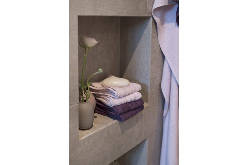 Duschhandduk Basic Frotté 65 x 130 cm - Rosa - Textilier & mattor - Badrumstextilier - Handduk