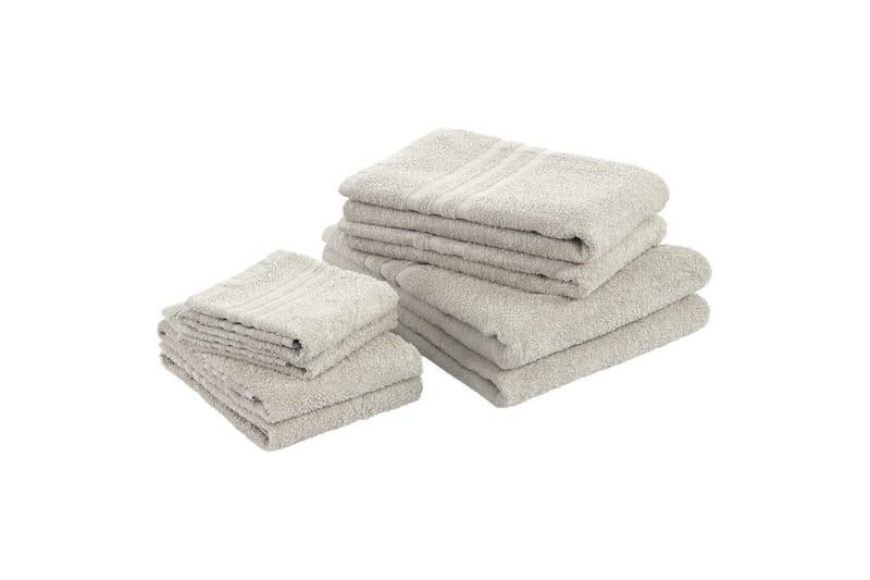 Duschhandduk Basic Frotté 65 x 130 cm, Sand