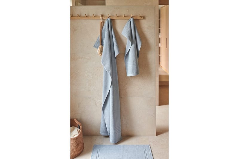 Duschmatta Helle 50 x 70 cm - Blå - Textilier & mattor - Badrumstextilier - Handduk