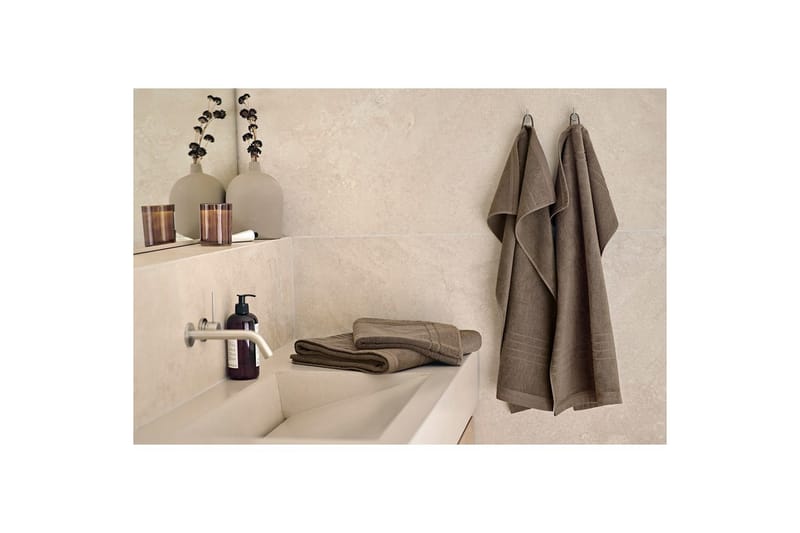 Duschmatta Helle 50 x 70 cm - Brun - Textilier & mattor - Badrumstextilier - Handduk