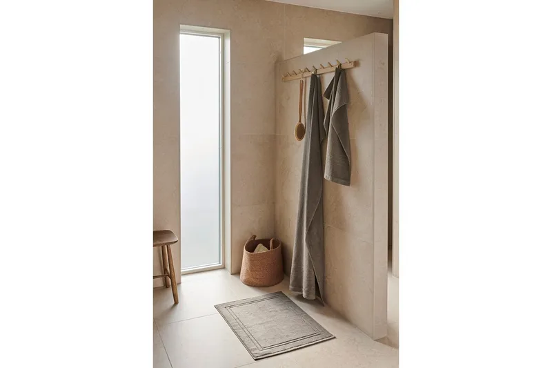 Duschmatta Helle 50 x 70 cm - Brun - Textilier & mattor - Badrumstextilier - Handduk