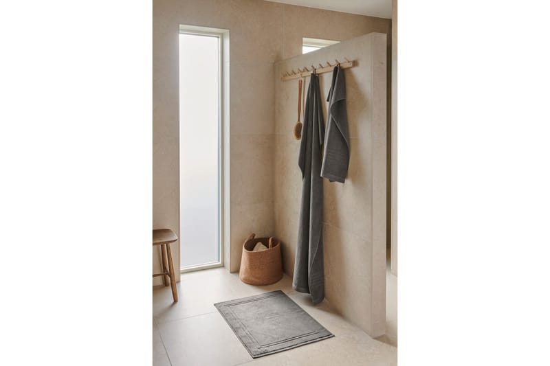 Duschmatta Helle 50 x 70 cm - Grå - Textilier & mattor - Badrumstextilier - Handduk