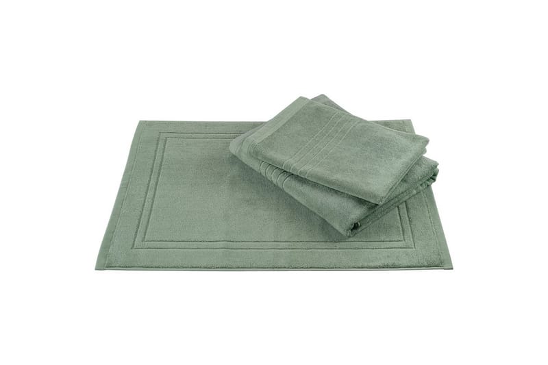 Duschmatta Helle 50 x 70 cm - Grön - Textilier & mattor - Badrumstextilier - Handduk