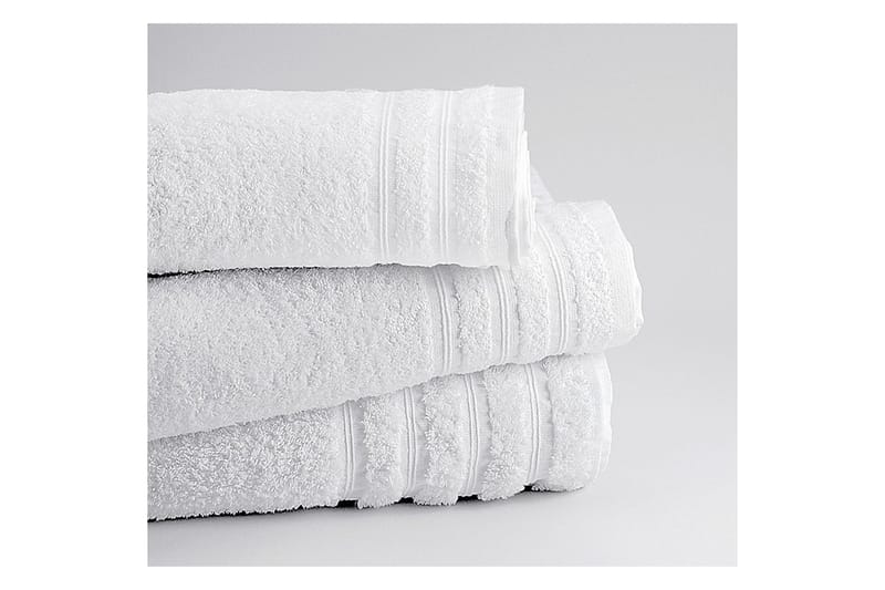Frotté Corfu Vit 50 x 70 cm - 50 x 70 cm - Textilier & mattor - Badrumstextilier - Handduk