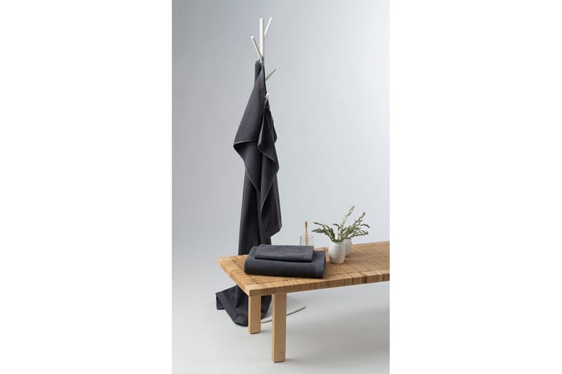 Frotté Enzo 50 x 70 cm Blå - Blå - Textilier & mattor - Badrumstextilier - Handduk