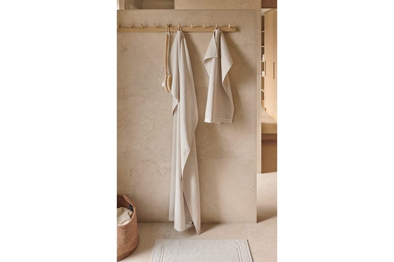 Frotté Helle 90 x 150 cm Sand - Sand - Textilier & mattor - Badrumstextilier - Badlakan & badhandduk