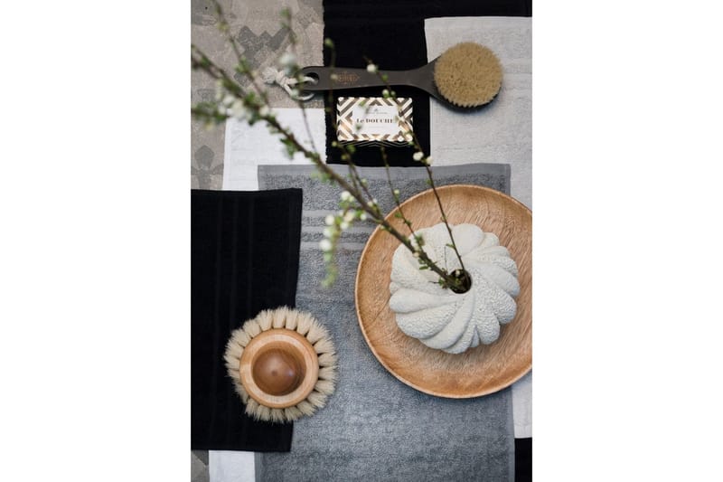 Gästhandduk Basic Frotté - Grå - Textilier & mattor - Badrumstextilier - Handduk