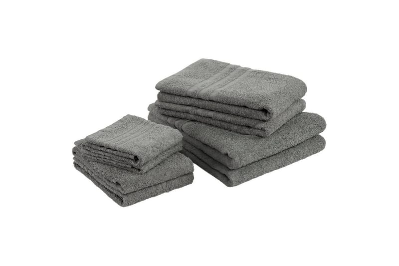 Gästhandduk Basic Frotté - Grå - Textilier & mattor - Badrumstextilier - Handduk
