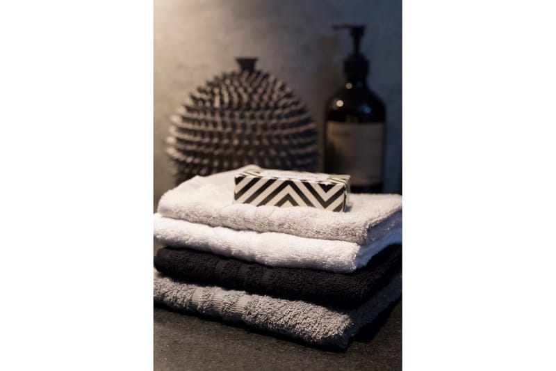 Gästhandduk Basic Frotté - Grå - Textilier & mattor - Badrumstextilier - Handduk