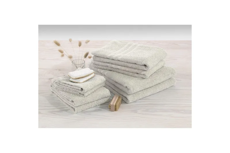 Gästhandduk Basic Frotté - Sand - Textilier & mattor - Badrumstextilier - Handduk