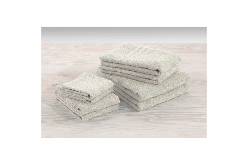 Gästhandduk Basic Frotté - Sand - Textilier & mattor - Badrumstextilier - Handduk
