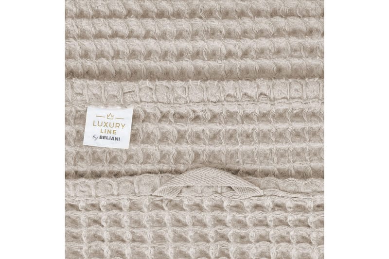 Handduk Areora set om 4 Beige - Beige - Textilier & mattor - Badrumstextilier - Badlakan & badhandduk