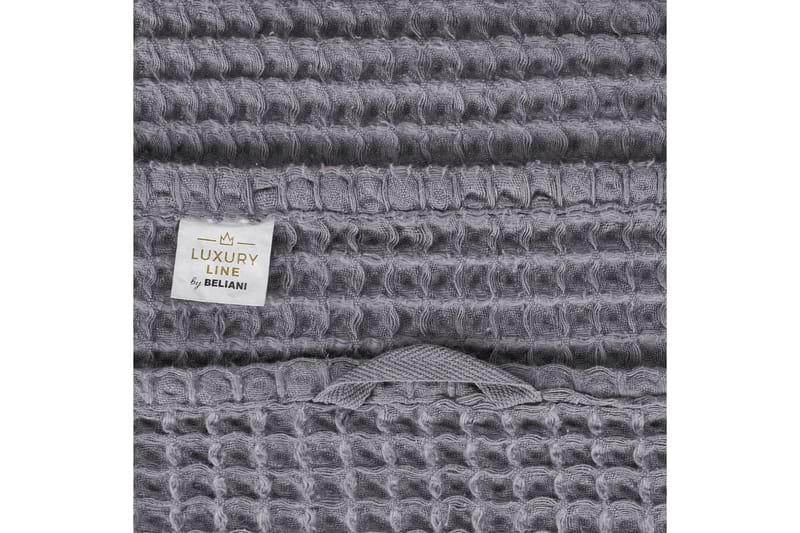 Handduk Areora set om 4 Grå - Grå - Textilier & mattor - Badrumstextilier - Badlakan & badhandduk