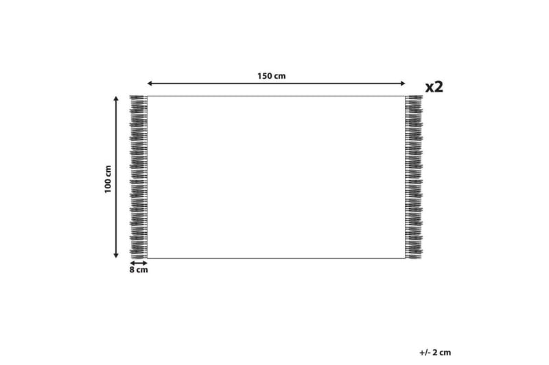 Handduk Atiu set om 2 Rosa - Rosa - Textilier & mattor - Badrumstextilier - Badlakan & badhandduk