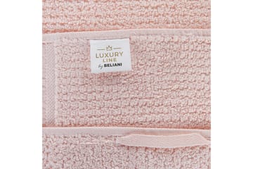 Handduk Atiu set om 2 Rosa - Rosa - Textilier & mattor - Badrumstextilier - Badlakan & badhandduk