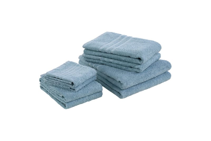 Handduk Basic Frotté, Blå