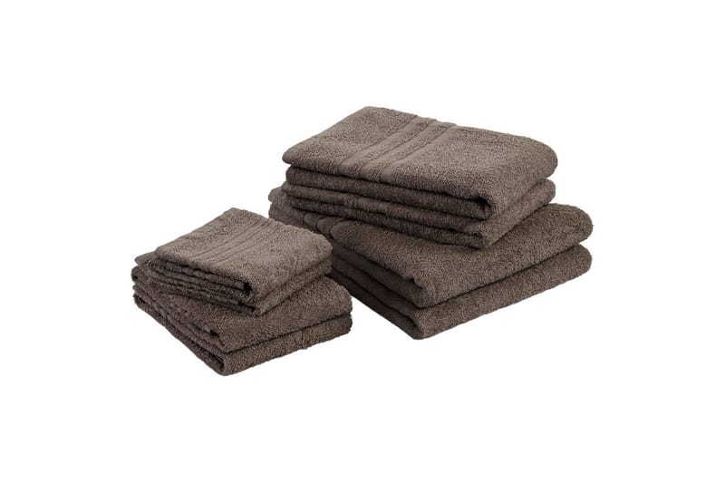 Handduk Basic Frotté - Brun - Textilier & mattor - Badrumstextilier - Handduk