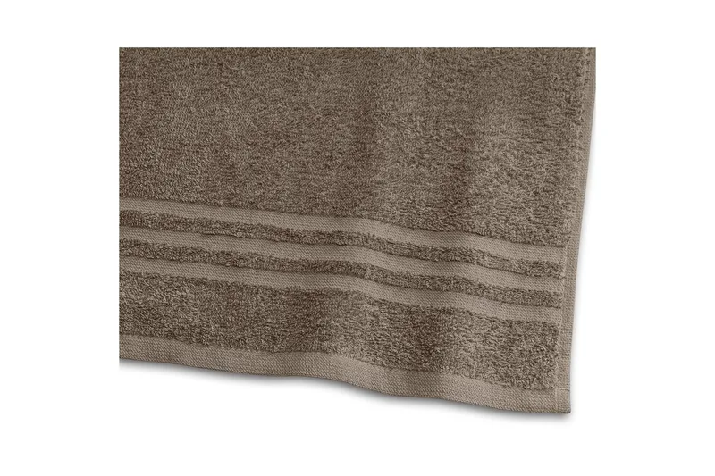 Handduk Basic Frotté, Brun