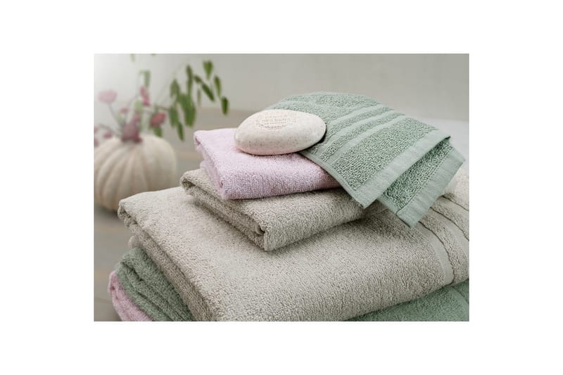 Handduk Basic Frotté - Rosa - Textilier & mattor - Badrumstextilier - Handduk