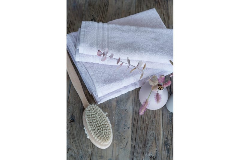 Handduk Basic Frott é - Vit - Textilier & mattor - Badrumstextilier - Handduk