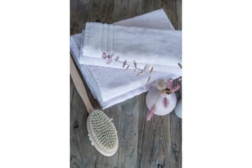 Handduk Basic Frotté - Vit - Textilier & mattor - Badrumstextilier - Handduk
