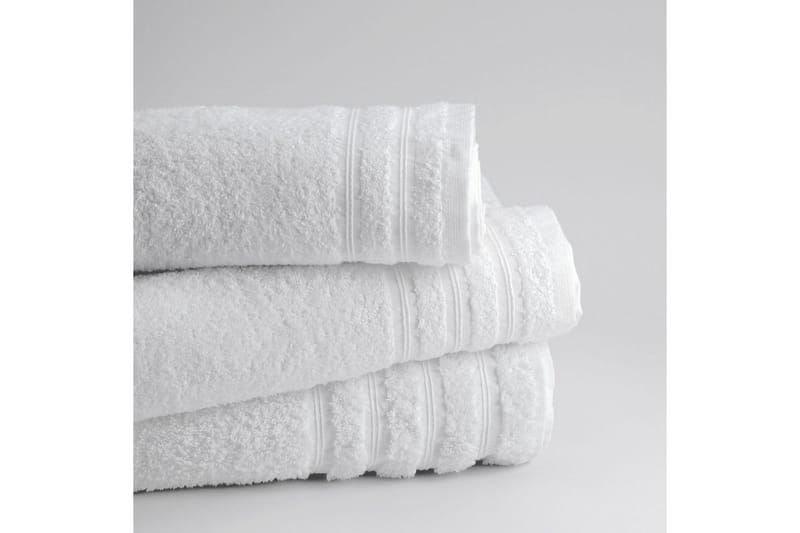 Handduk Corfu Vit - 50 x 70 cm - Textilier & mattor - Badrumstextilier - Handduk