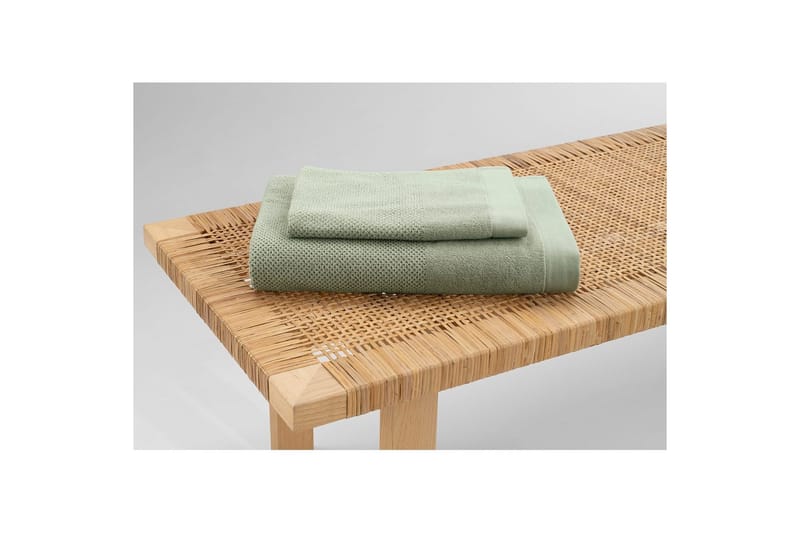 Handduk Enzo 50 x 70 cm - Grön - Textilier & mattor - Badrumstextilier - Handduk