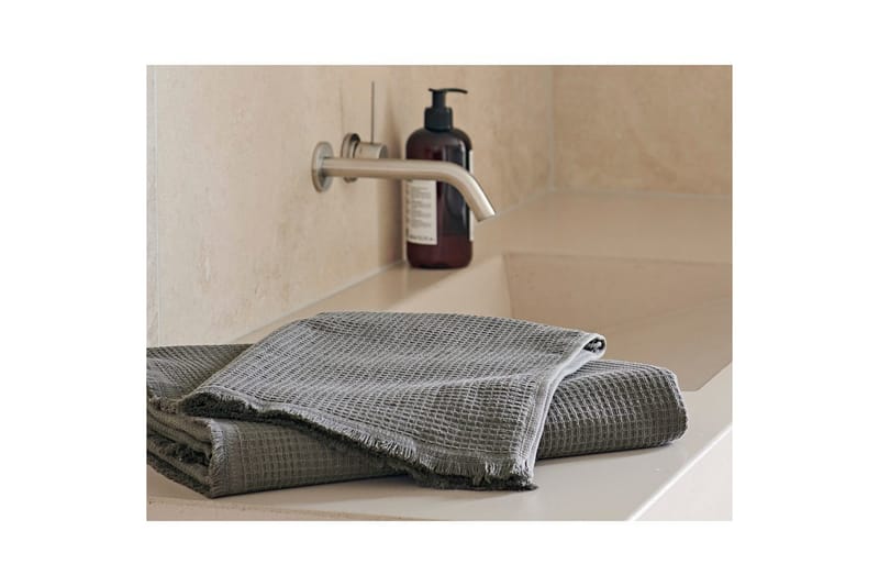 Handduk Haze 50 x 70 cm - Grå - Textilier & mattor - Badrumstextilier - Handduk