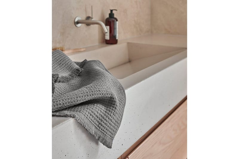 Handduk Haze 50 x 70 cm - Grå - Textilier & mattor - Badrumstextilier - Handduk