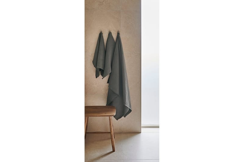 Handduk Haze 50 x 70 cm - Grå - Textilier & mattor - Badrumstextilier - Handduk