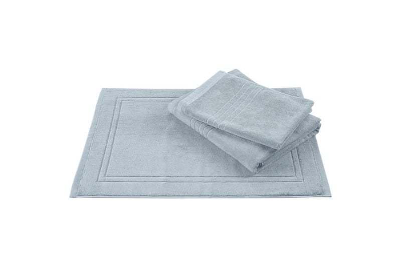 Handduk Helle 50 x 70 cm - Blå - Textilier & mattor - Badrumstextilier - Handduk