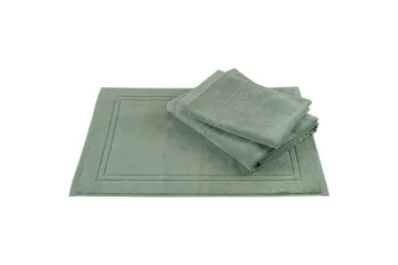 Handduk Helle 50 x 70 cm - Grön - Textilier & mattor - Badrumstextilier - Handduk