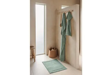 Handduk Helle 50 x 70 cm - Grön - Textilier & mattor - Badrumstextilier - Handduk