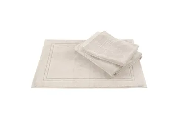 Handduk Helle 50 x 70 cm - Sand - Textilier & mattor - Badrumstextilier - Handduk