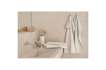 Handduk Helle 50 x 70 cm - Sand - Textilier & mattor - Badrumstextilier - Handduk