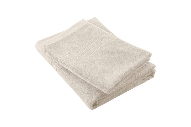 Handduk Helle 50 x 70 cm - Sand - Textilier & mattor - Badrumstextilier - Handduk