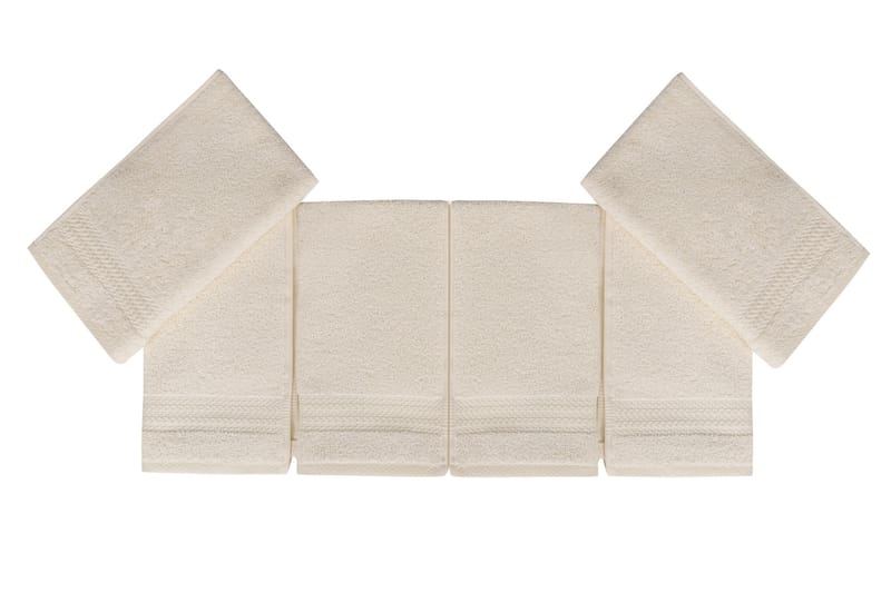 HOBBY Handduk 30x50 6-pack Creme - Textilier & mattor - Badrumstextilier - Handduk