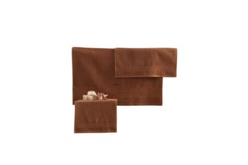 Handduksset (3 delar) Loraford Brun