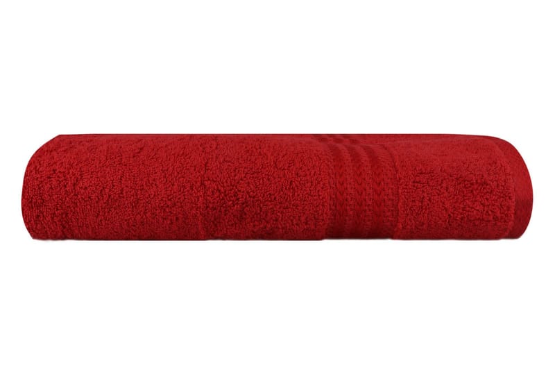 Hobby Badhandduk 70x140 cm - Röd - Textilier & mattor - Badrumstextilier - Badlakan & badhandduk